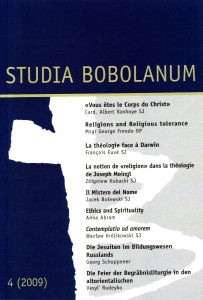 Studia Bobolanum 4 (2009)
