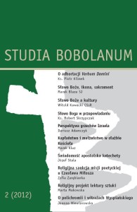 Studia Bobolanum 2 (2012)