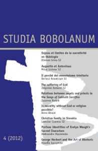 Studia Bobolanum 4 (2012)