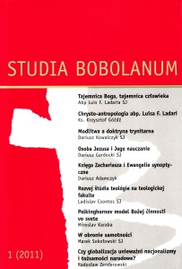 Studia Bobolanum 1 (2011)